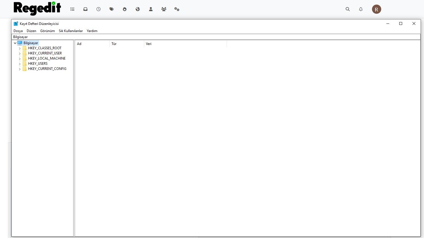 Regedit Nedir Windows Kayıt Defteri Düzenleyicisi Üzerine Kapsamlı Rehber.jpg